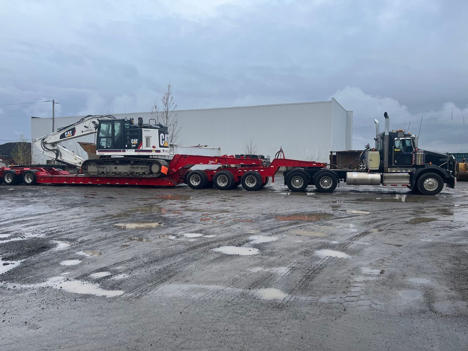 Trailer and specialized equipment